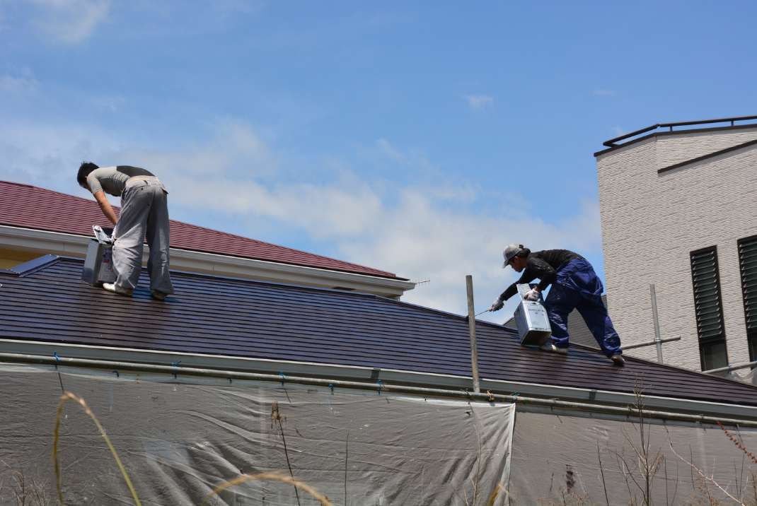 施工メニュー：屋根塗装