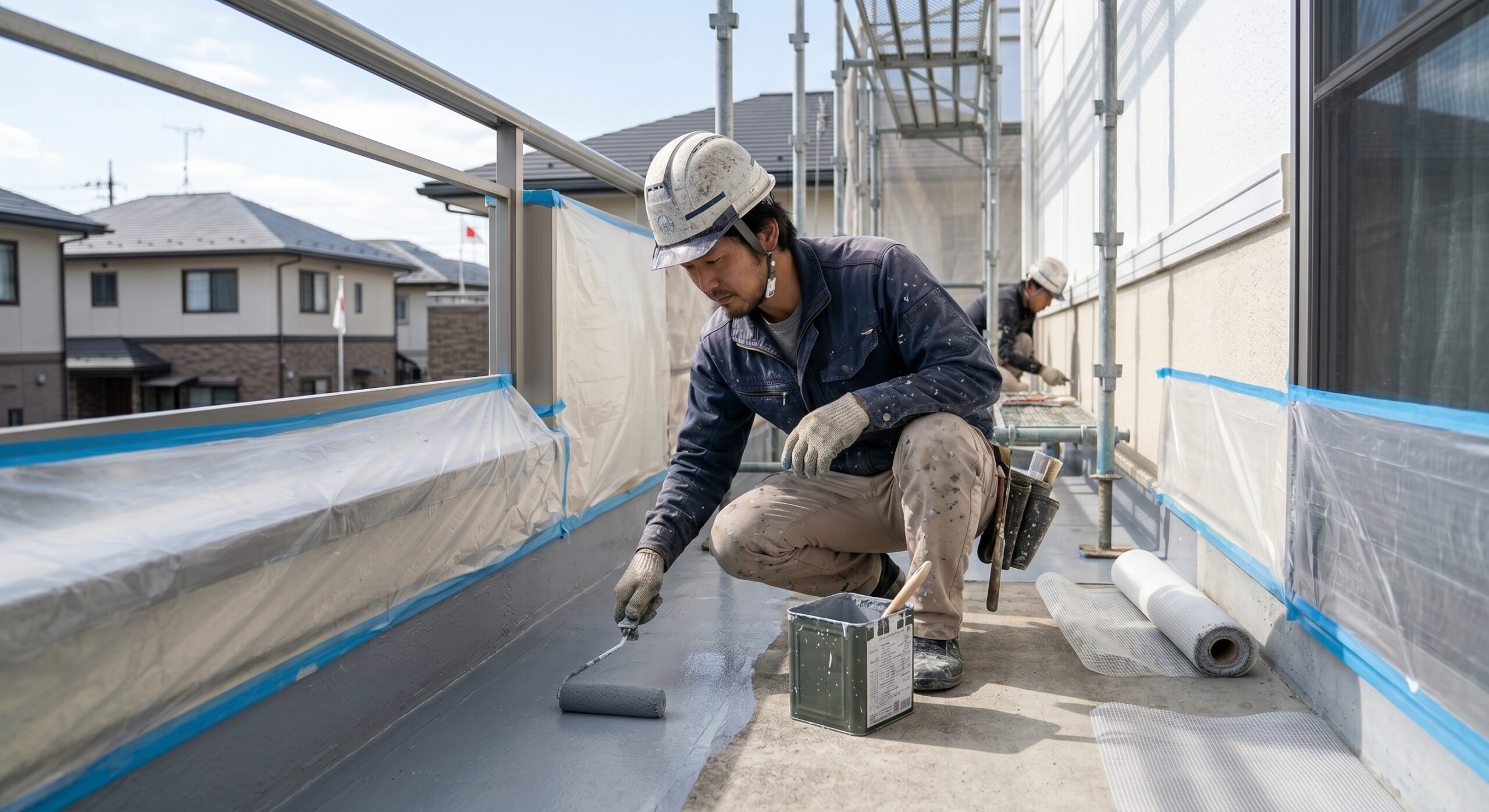 施工メニュー：防水工事